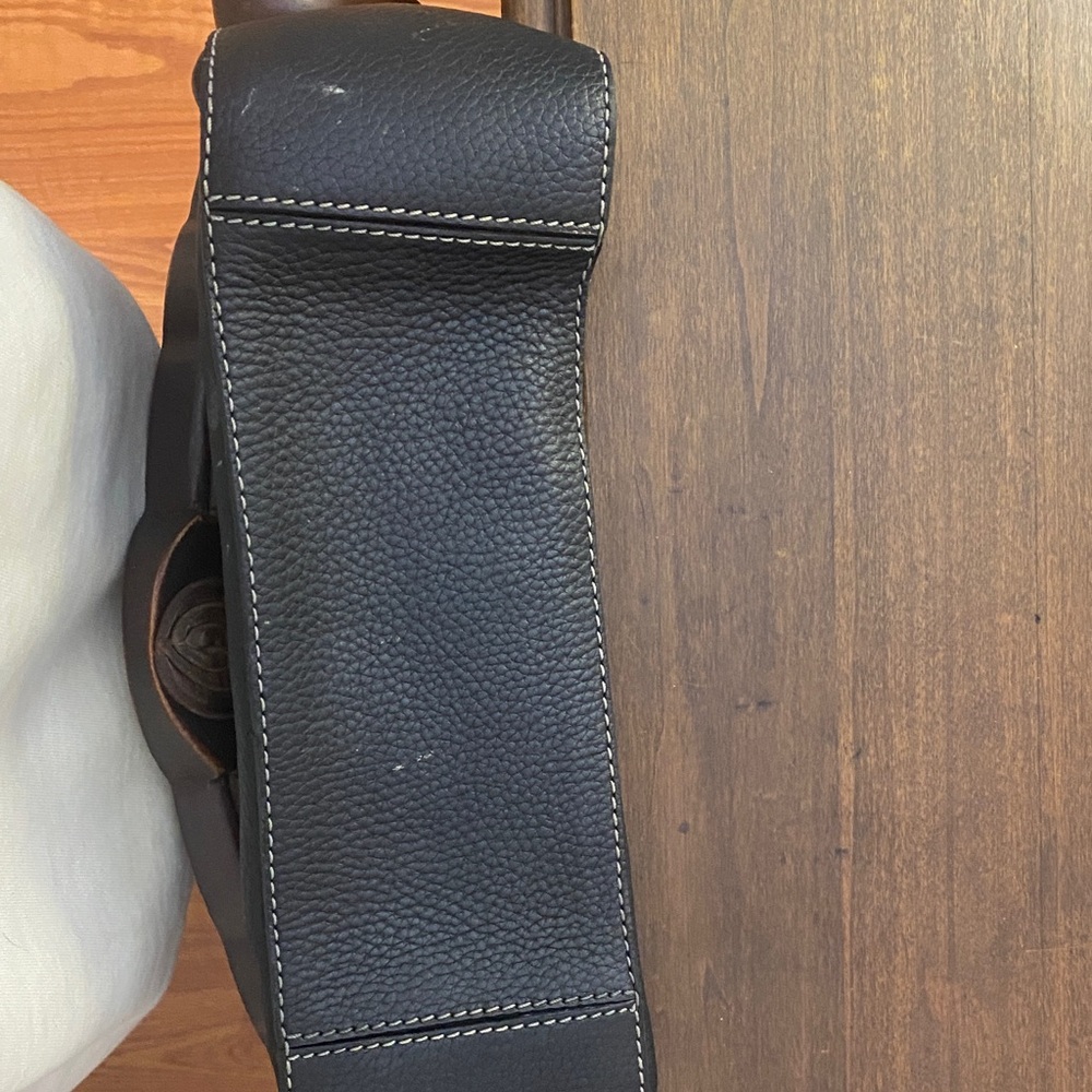 Kate Spade North / South Black Leather Tote Bag - Picture 3 of 9